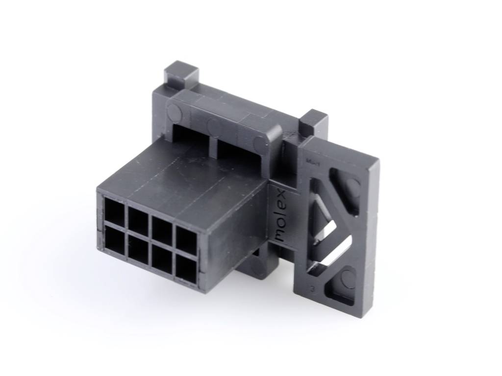 Molex Einbau-Stiftleiste (Standard) Polzahl Gesamt 8 Rastermaß: 3mm 443000800 Bag