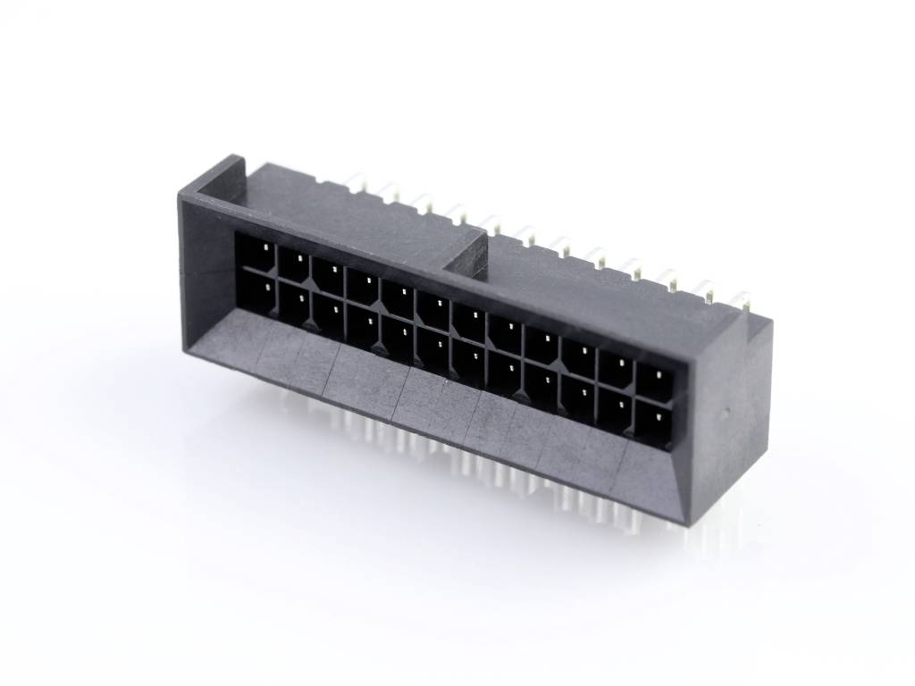 Molex Einbau-Stiftleiste (Standard) Polzahl Gesamt 24 Rastermaß: 3mm 444282401 Tray