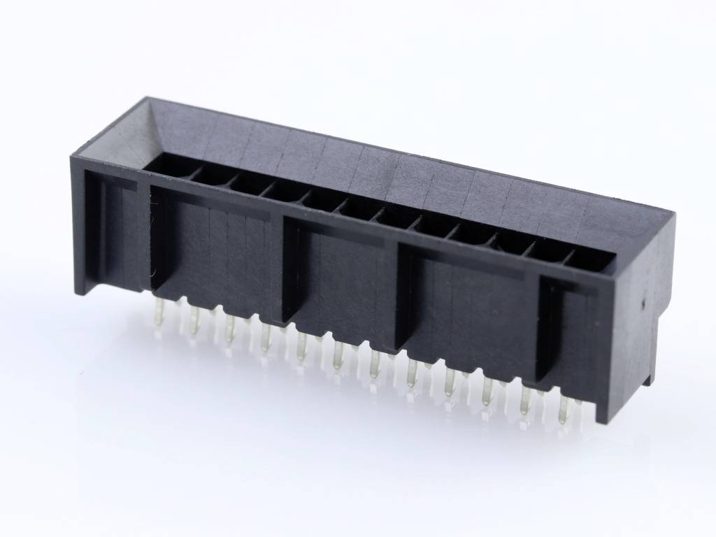 Molex Einbau-Stiftleiste (Standard) Polzahl Gesamt 24 Rastermaß: 3mm 444322402 Tray