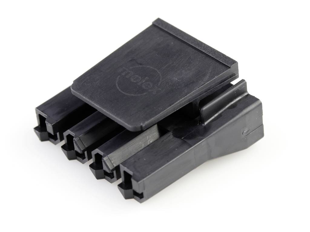Molex Buchsengehäuse-Kabel Polzahl Gesamt 4 Rastermaß: 7.5mm 444412004 Bag