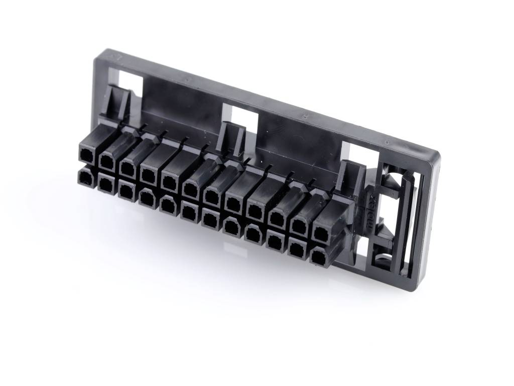 Molex Einbau-Buchsenleiste (Standard) Polzahl Gesamt 24 Rastermaß: 4.2mm 445160012 Tray