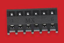 Molex Einbau-Buchsenleiste (Standard) Polzahl Gesamt 6 Rastermaß: 2.54mm 448120006 Tray
