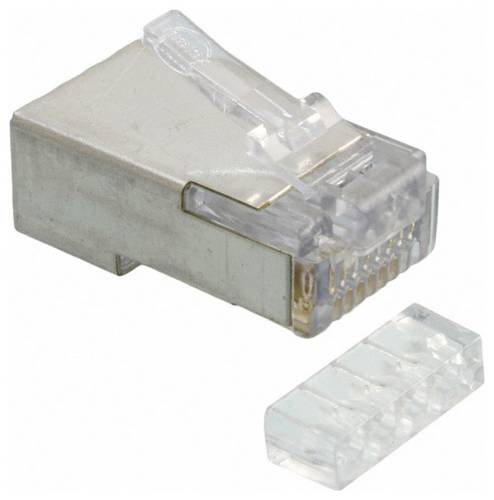 Molex Modularsteckverbinder, Cat6, RJ45-Stecker, 1 x 1 (Port), 8P8C, Cat6, Kabelmontage 449150011 S
