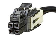 Molex Buchsengehäuse-Kabel Polzahl Gesamt 4 Rastermaß: 2.5mm 451300401 1 St. Bag