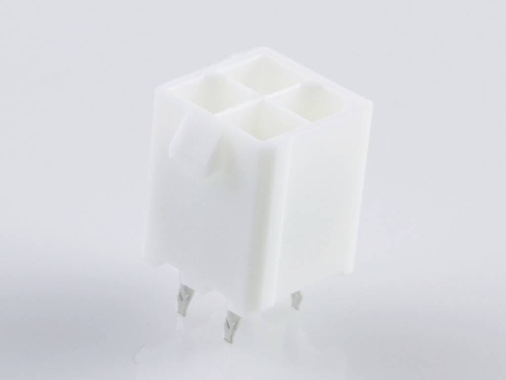 Molex Einbau-Stiftleiste (Standard) Polzahl Gesamt 4 Rastermaß: 4.2mm 460150402 Tray