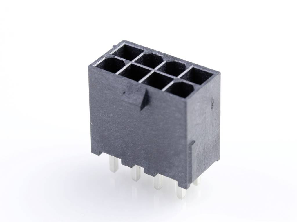 Molex Einbau-Stiftleiste (Standard) Polzahl Gesamt 8 Rastermaß: 4.2mm 462071208 Tray