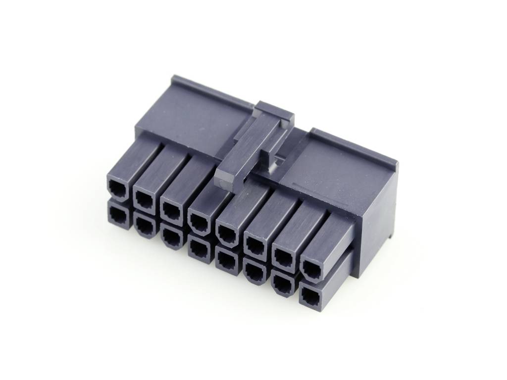 Molex Buchsengehäuse-Kabel Polzahl Gesamt 16 Rastermaß: 4.2mm 469921610 Bag