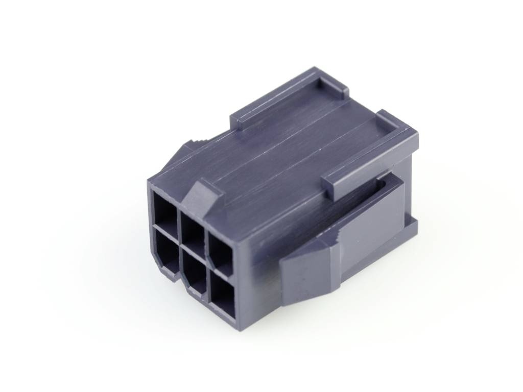 Molex Buchsengehäuse-Kabel Polzahl Gesamt 6 Rastermaß: 4.2 mm 469930610 Bag