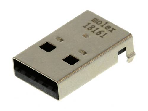 Molex Universal Serial Bus Stecker Rechtwinklig 480370001 Inhalt