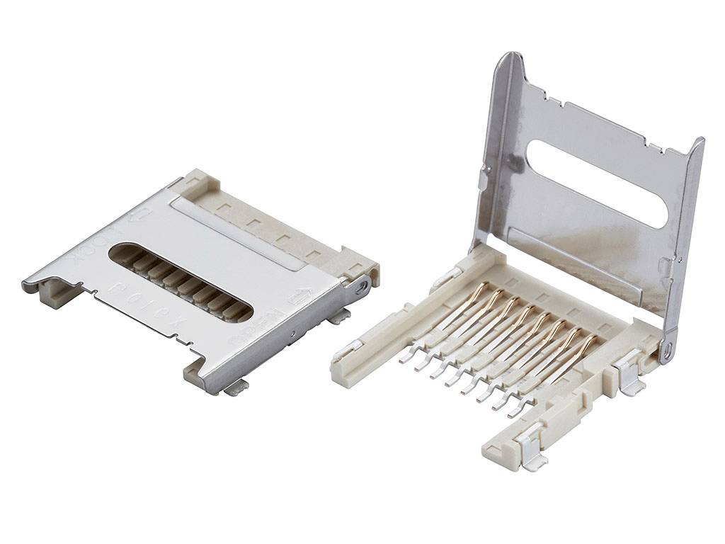 Molex Speicherkarten-Slot Polzahl Gesamt 8 Rastermaß: 1.1 mm 5009010801 Tape on Full reel