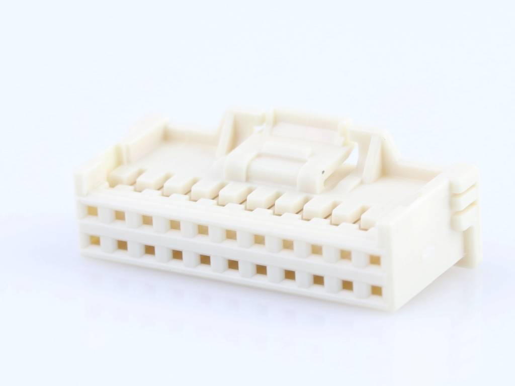 Molex Buchsengehäuse-Kabel Polzahl Gesamt 22 Rastermaß: 2mm 5016462200 Bag