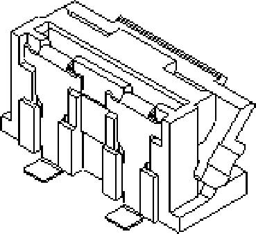 Molex FFC/FPC-Anschluss Polzahl Gesamt 33 Rastermaß: 0.5mm 502231-3300 Tape on Mini reel