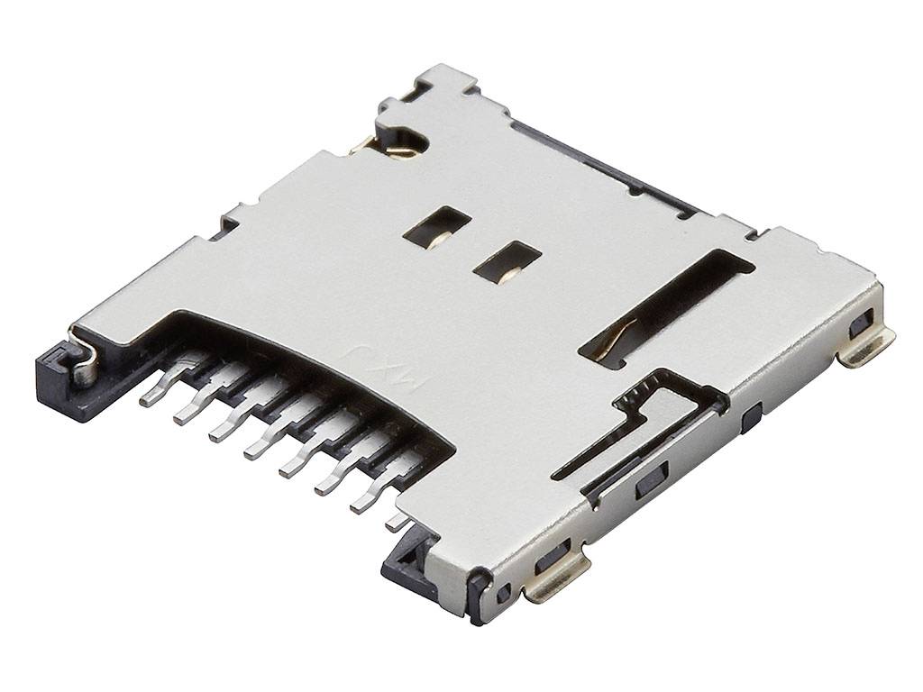 Molex Speicherkarten-Slot Polzahl Gesamt 8 Rastermaß: 1.1mm 5031821852 Tape on Full reel