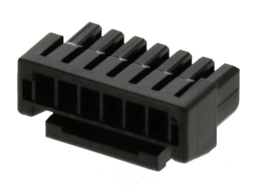 Molex Buchsengehäuse-Kabel Polzahl Gesamt 6 Rastermaß: 1.25mm 5055650601 Bag
