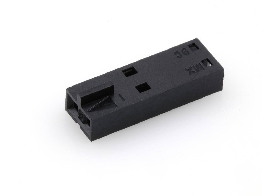 Molex Buchsengehäuse-Kabel Polzahl Gesamt 2 Rastermaß: 2.54mm 50579202 Bag
