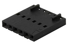 Molex Buchsengehäuse-Kabel Polzahl Gesamt 5 Rastermaß: 2.54mm 50579305 Bag