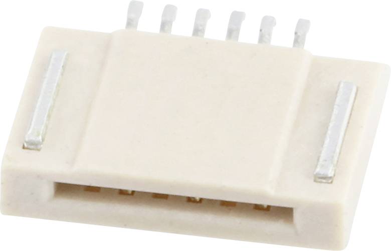 Molex FFC/FPC-Anschluss Polzahl Gesamt 6 Rastermaß: 0.5mm 512810694 Tape on Full reel