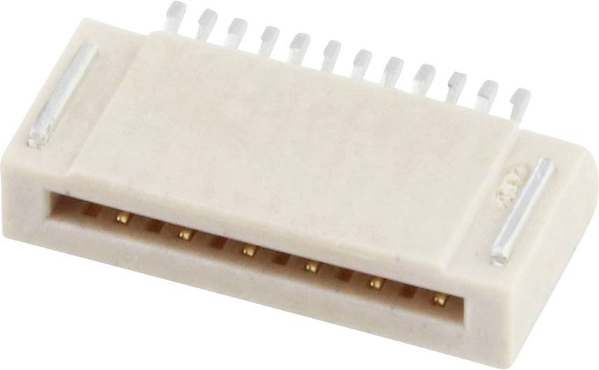 Molex FFC/FPC-Anschluss Polzahl Gesamt 12 Rastermaß: 0.5mm 512811294 Tape on Full reel