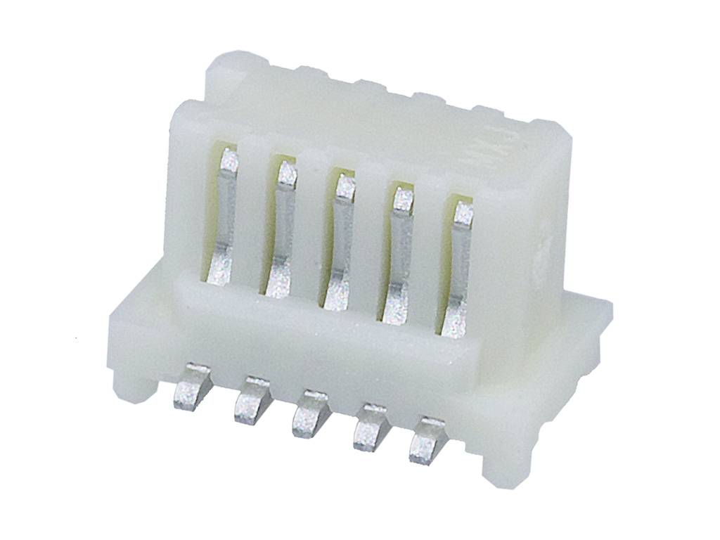 Molex Mezzanine-Steckverbinder Polzahl Gesamt 10 Rastermaß: 0.8mm 524651071-1000 Tape on Full reel