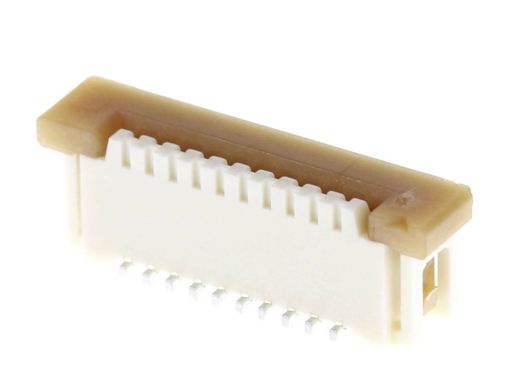 Molex FFC/FPC-Anschluss Polzahl Gesamt 10 Rastermaß: 1mm 526101072 Tape on Full reel