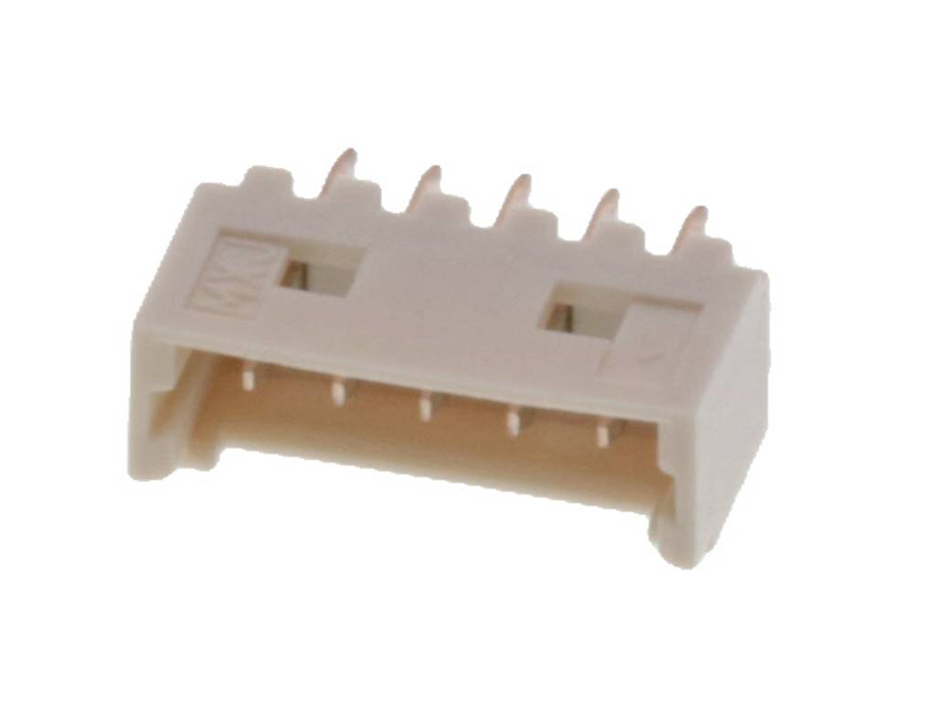 Molex Einbau-Stiftleiste (Standard) Polzahl Gesamt 5 Rastermaß: 1.25 mm 530470510 Tray