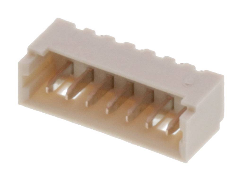 Molex Einbau-Stiftleiste (Standard) Polzahl Gesamt 7 Rastermaß: 1.25mm 530470710 Tray