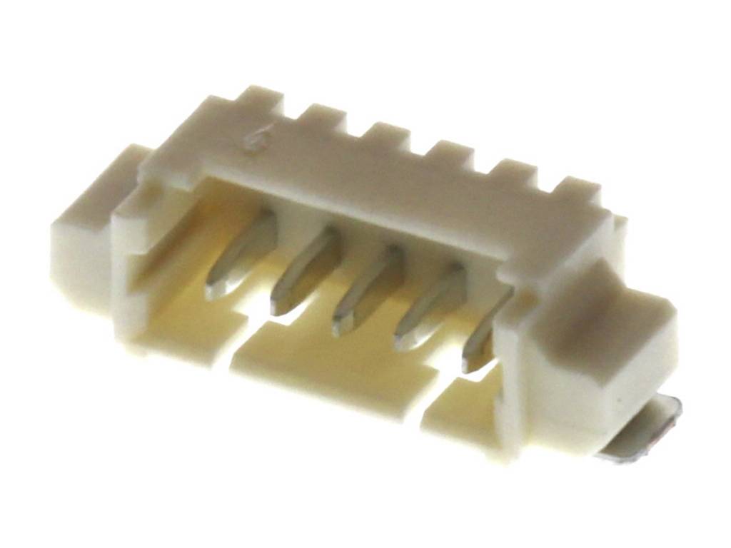 Molex Einbau-Stiftleiste (Standard) Polzahl Gesamt 5 Rastermaß: 1.25 mm 532610571 Tape on Ful