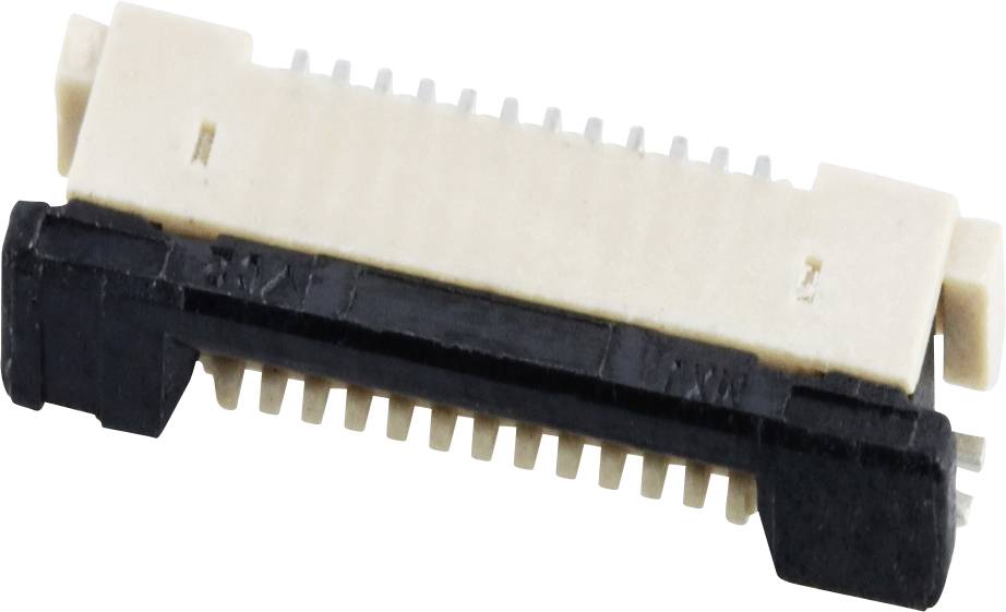 Molex FFC/FPC-Anschluss Polzahl Gesamt 12 Rastermaß: 0.5mm 545481271 Tape on Full reel