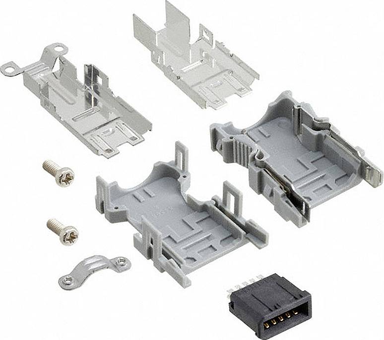 Molex Buchsengehäuse-Kabel Polzahl Gesamt 10 Rastermaß: 2mm 545991019 1 St. Bag