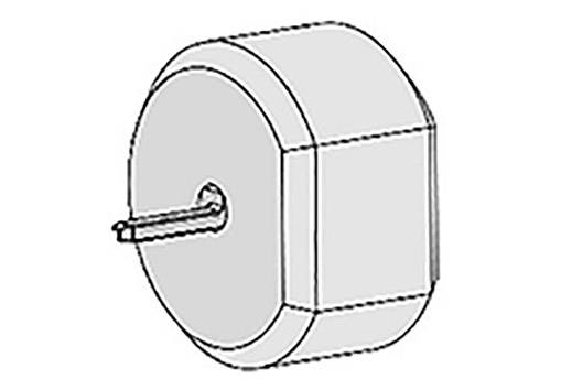 Eine schematische Darstellung eines zylindrischen Objekts mit einem hervorstehenden Stift an der einen Seite.