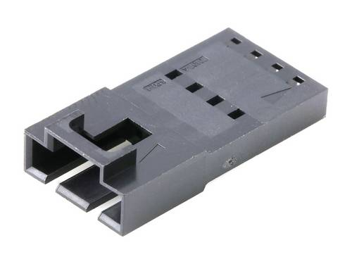 Molex Buchsengehäuse-Kabel Polzahl Gesamt 4 Rastermaß: 2.54 mm 701070003 Bag