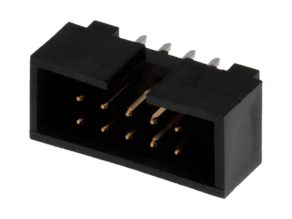 Molex 70246100iftleiste Rastermaß: 2.54mm Polzahl Gesamt: 10 Anzahl Reihen: 2 Tray