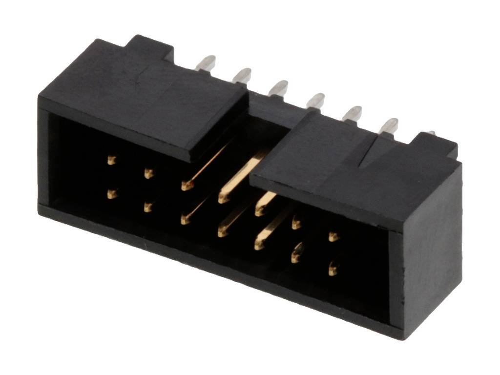 Molex 702461404 Stiftleiste Rastermaß: 2.54mm Polzahl Gesamt: 14 Anzahl Reihen: 2 Tray