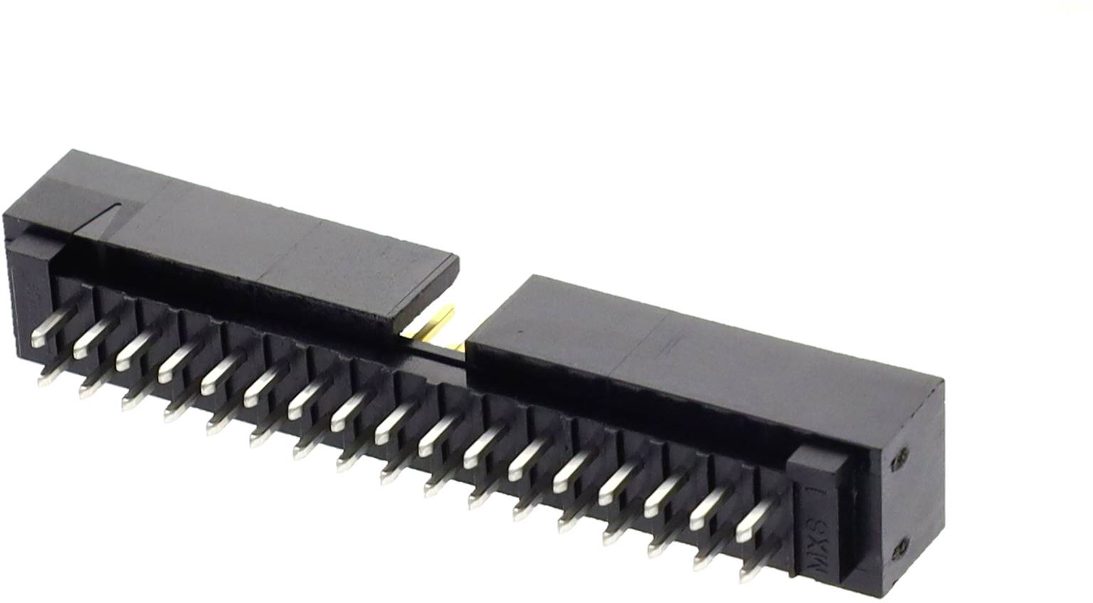 Molex 702463404 Stiftleiste Rastermaß: 2.54mm Polzahl Gesamt: 34 Anzahl Reihen: 2 Tray