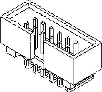 Molex 70247265iftleiste Rastermaß: 2.54mm Polzahl Gesamt: 26 Anzahl Reihen: 2 Tray
