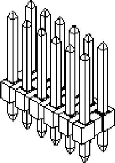 Molex Stiftleiste (Standard) Anzahl Reihen: 2 702871103 Bag