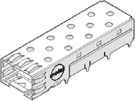 Molex SFP+ ganged cage 747370009 Inhalt