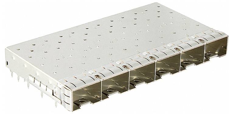 Molex SFP+ ganged cage 747540620 Inhalt: 1St.