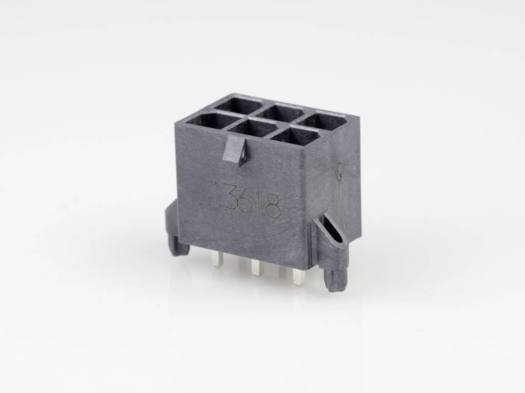 Molex Einbau-Stiftleiste (Standard) Polzahl Gesamt 6 Rastermaß: 5.7 mm 768290006 Tray