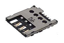 Molex SIM-Karten-Slot Polzahl Gesamt 6 Rastermaß: 1.27mm 786463001 Tape on Full reel