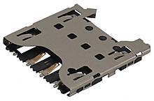 Molex SIM-Karten-Slot Polzahl Gesamt 6 Rastermaß: 2.54mm 787231001 Tape on Full reel