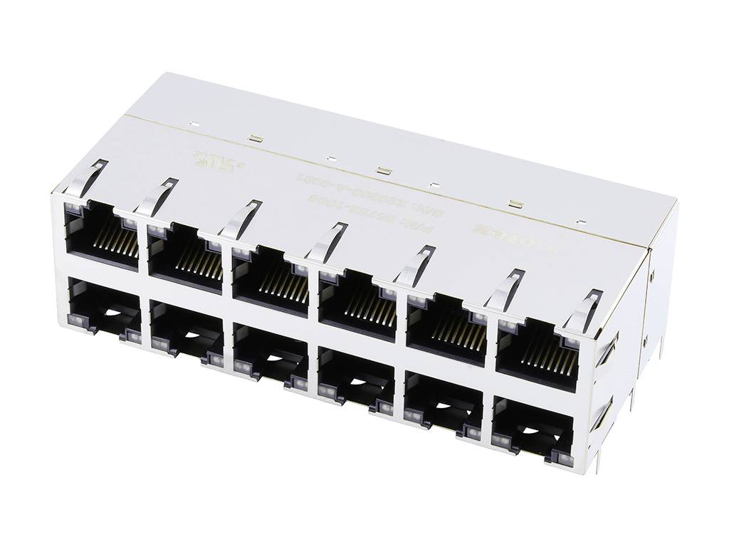 Molex Gigajack 1000 857321008 Buchse Schwarz