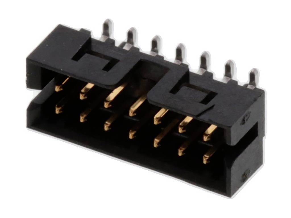 Molex 878321420 Stiftleiste kodierbar, mit Verriegelung Rastermaß: 2 mm Polzahl Gesamt: 14 Anzahl R