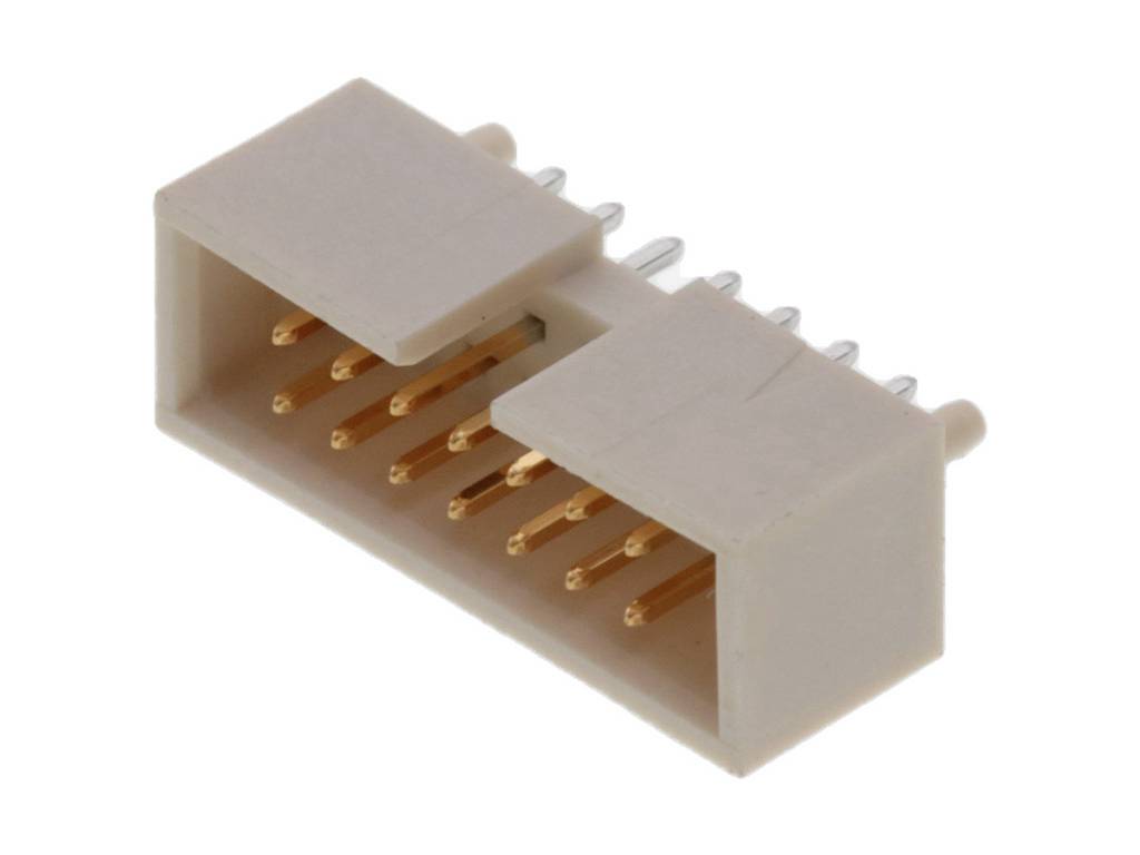 Molex 87834141iftleiste Rastermaß: 2.54mm Polzahl Gesamt: 14 Anzahl Reihen: 2 Tray
