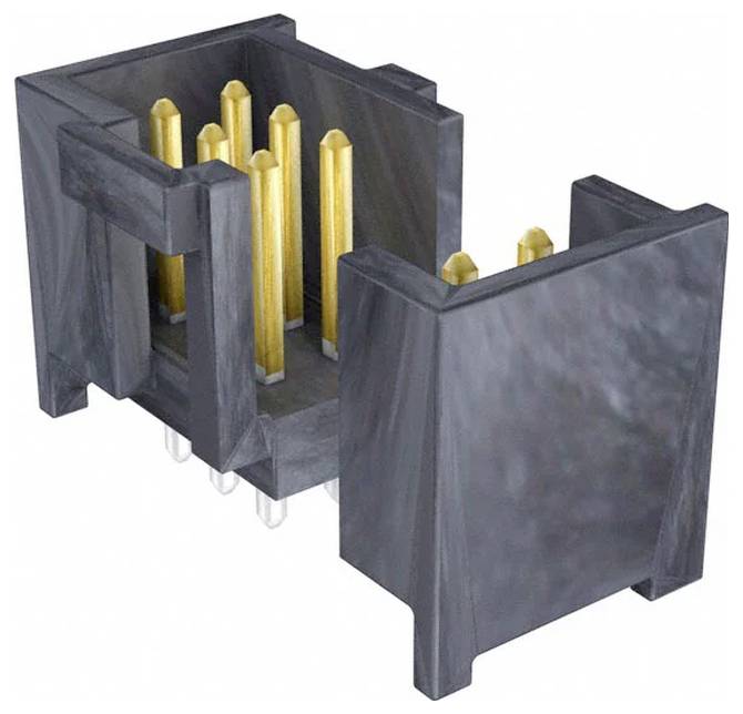 Molex 901301212 Stiftleiste mit Verriegelung Rastermaß: 2.54mm Polzahl Gesamt: 12 Anzahl Reihen: 2 Tray