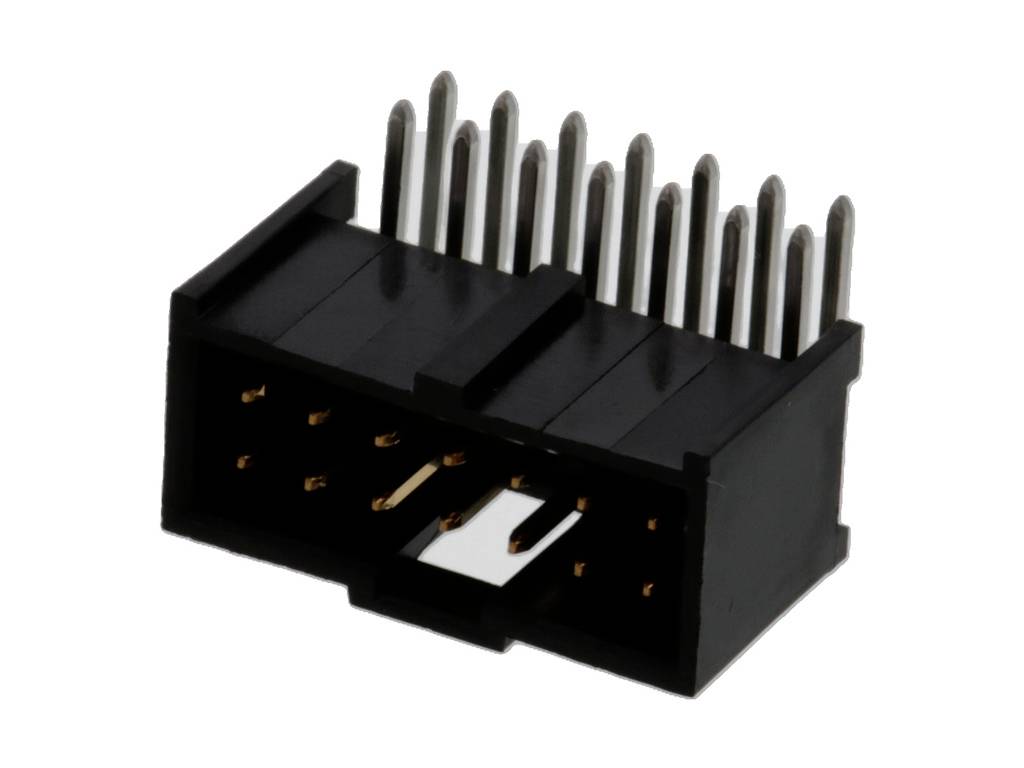 Molex 901303214 Stiftleiste mit Verriegelung Rastermaß: 2.54mm Polzahl Gesamt: 14 Anzahl Reihen: 2 Tray