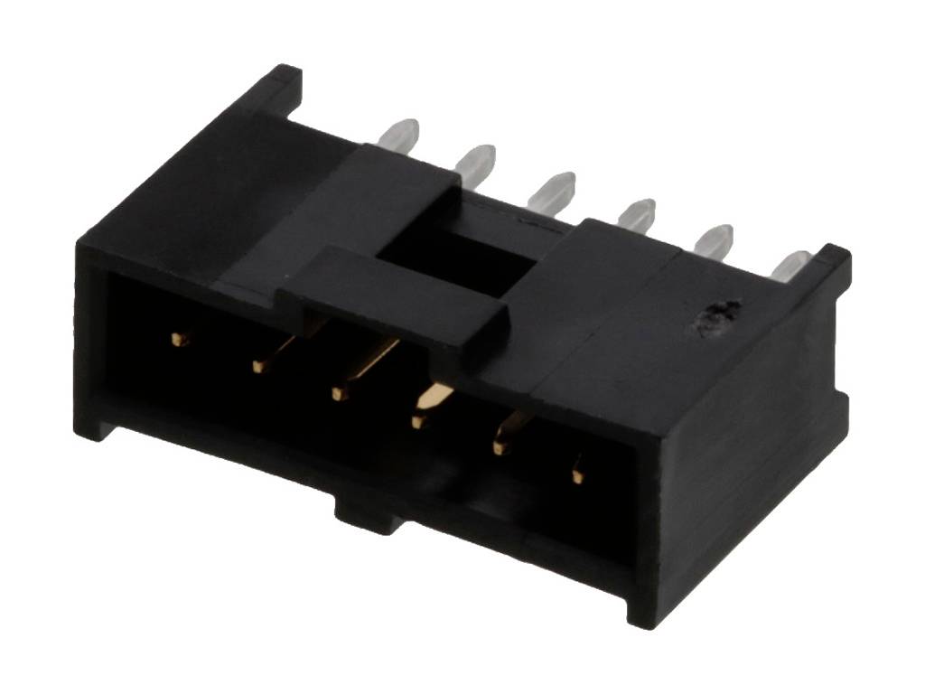 Molex Einbau-Stiftleiste (Standard) Polzahl Gesamt 6 Rastermaß: 2.54mm 901361206 Tray