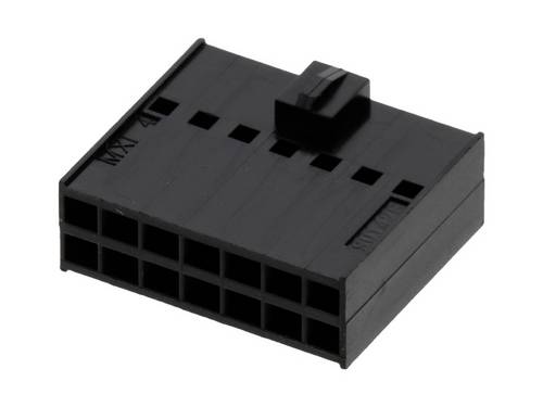 Molex Buchsengehäuse-Kabel Polzahl Gesamt 14 Rastermaß: 2.54 mm 901420014 Bag