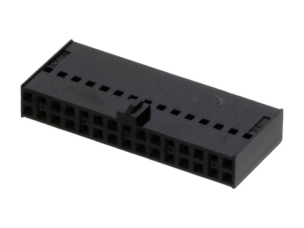 Molex Buchsengehäuse-Kabel Polzahl Gesamt 30 Rastermaß: 2.54mm 901420030 Bag