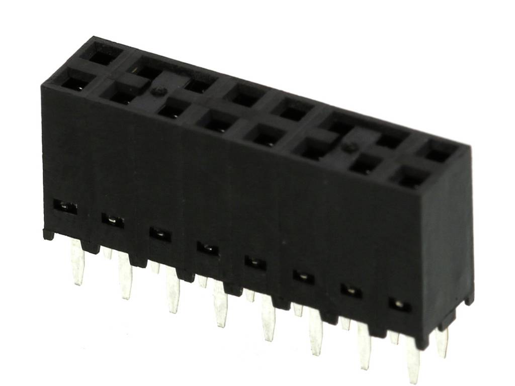 Molex Einbau-Buchsenleiste (Standard) Polzahl Gesamt 16 Rastermaß: 2.54mm 901512116 Tube